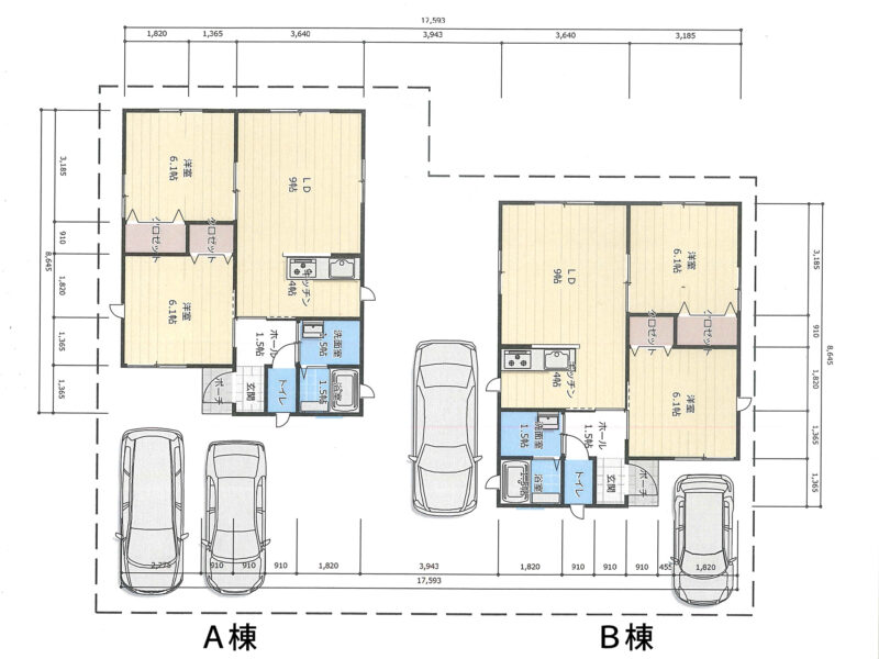 Fメゾン林町（エフメゾン）A棟・B棟