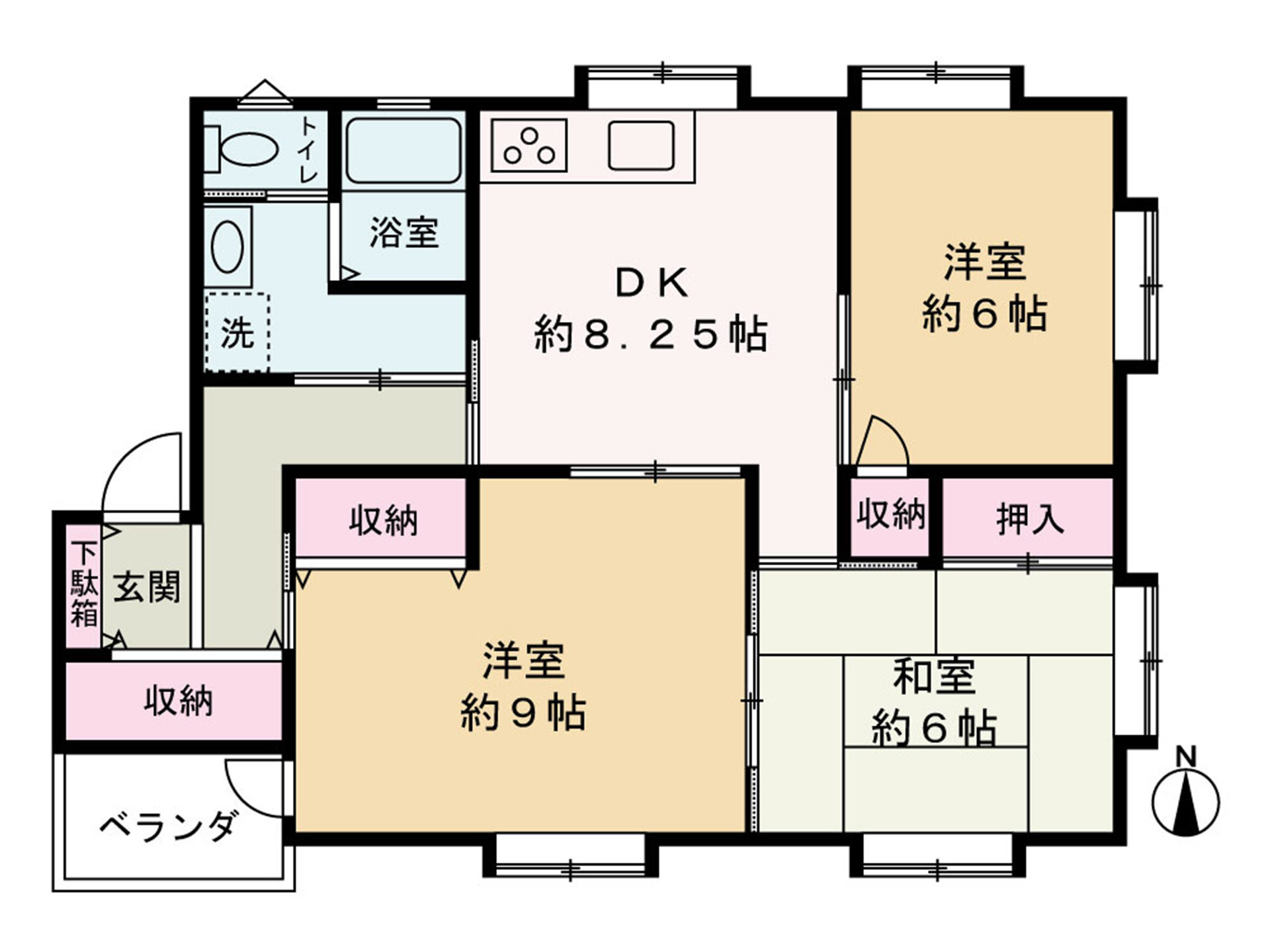 (間取) (間取)