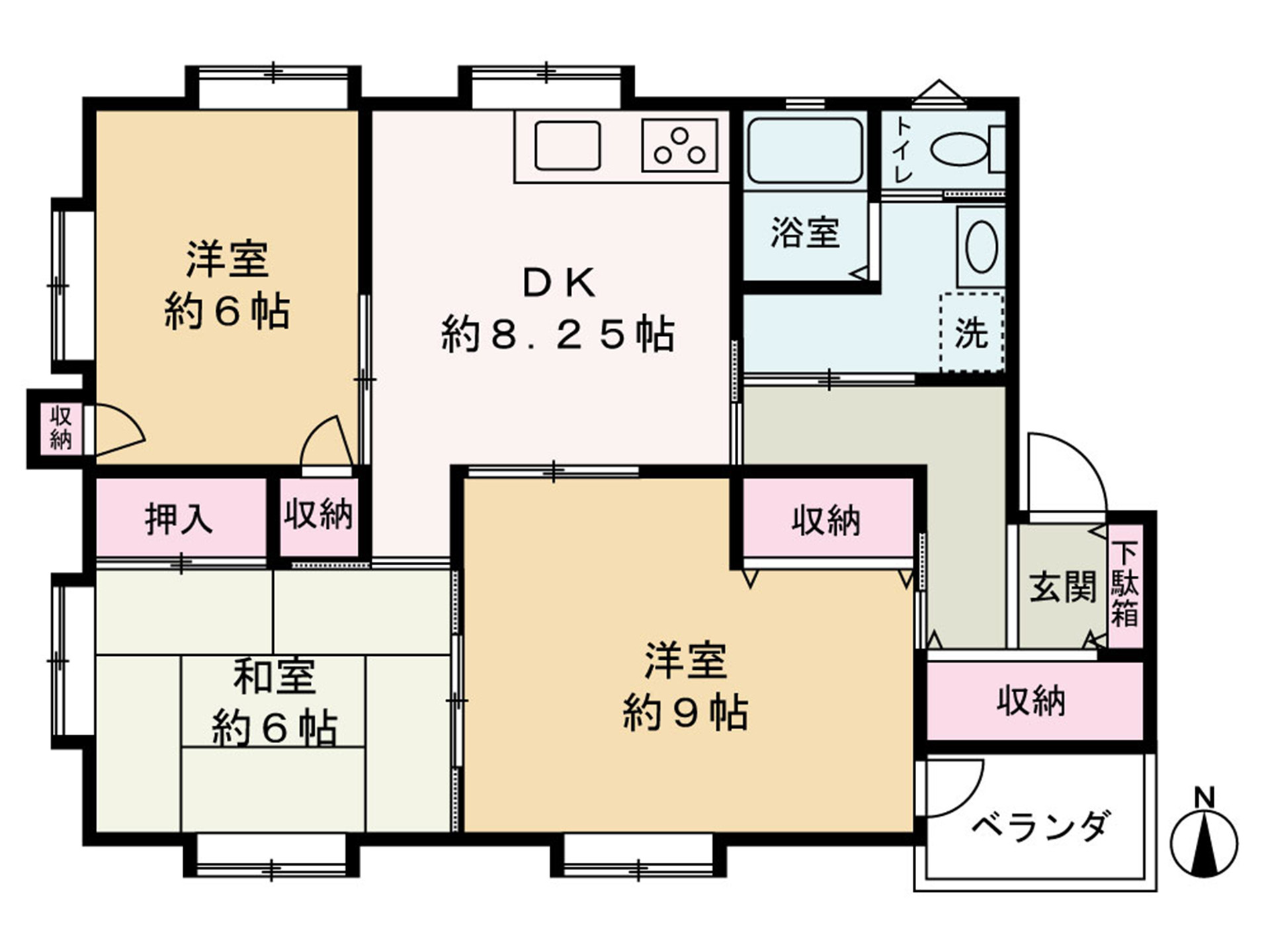 (間取) (間取)