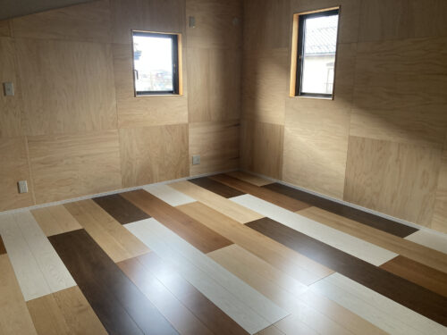 脱衣・洗濯機置き場