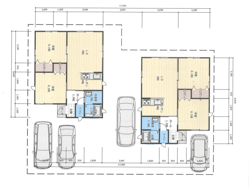 林町　戸建平屋賃貸住宅