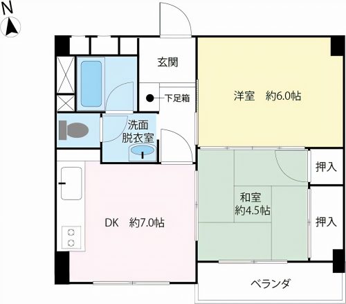 (間取) (間取)