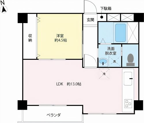 (間取) (間取)